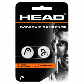 Antivibrator Head Djokovic Dampener White 2 Pack