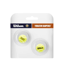 Antivibrator Wilson Tennis Ball 2 Pack Dampener Roland Garros Yellow/Black