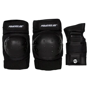 Apărători inline pentru copii Powerslide  Basic Set Black