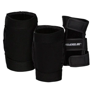 Apărători inline pentru copii Powerslide  Basic Set Black