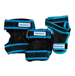 Apărători inline pentru copii Powerslide  Kids Pro Boys II Set Black/Blue
