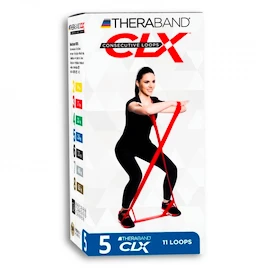 Bandă de fitness Thera-Band CLX modrá (extra strong)