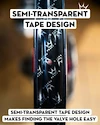Bandă tubeless PEATY'S  Rim tape 37 mm - 10 m roll (pts-hrt-10m-r37-6)