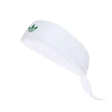 Bentiță adidas  Tennis Tieband White/Green