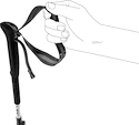 Bețe de trekking Leki  Skytera FX Carbon SL, white-black-orange, 110 - 130 cm