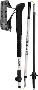 Bețe de trekking Leki  Skytera FX Carbon SL, white-black-orange, 110 - 130 cm