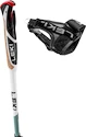 Bețe de trekking Leki  Spin Shark SL, white-smokegreen-dark anthracite, 100 - 130 cm