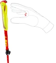 Bețe pentru trail running Leki  Ultratrail FX Junior, naturalcarbon-bright red-neonyellow, 95 - 110 cm