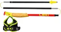 Bețe pentru trail running Leki  Ultratrail FX.One Superlite, bright red-neonyellow-naturalcarbon