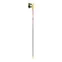 Bețe pentru trail running Leki  Ultratrail FX.One Superlite, neonpink-neonyellow-naturalcarbon 105 cm