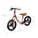Bicicletă fără pedale Kinderkraft Space Dark Pink
