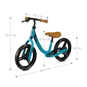 Bicicletă fără pedale Kinderkraft Space Deep Blue