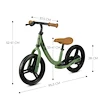 Bicicletă fără pedale Kinderkraft Space Light Green