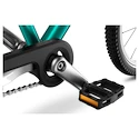 Bicicletă pentru copii Woom 3 Automagic GO Metallic Turquoise