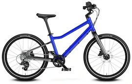 Bicicletă pentru copii Woom 4 Explore Magnetic Blue
