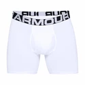 Boxeri pentru bărbați Under Armour  Charged Cotton 6in 3 Pack-WHT