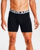 Boxeri pentru bărbați Under Armour  Charged Cotton 6in 3Pack Black