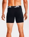 Boxeri pentru bărbați Under Armour  Charged Cotton 6in 3Pack Black