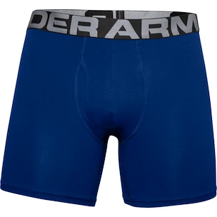 Boxeri pentru bărbați Under Armour  Charged Cotton 6in 3Pack Blue  S