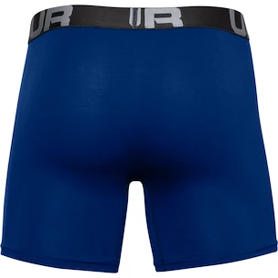 Boxeri pentru bărbați Under Armour  Charged Cotton 6in 3Pack Blue  S