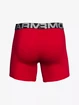 Boxeri pentru bărbați Under Armour  Charged Cotton 6in 3Pack Red