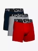 Boxeri pentru bărbați Under Armour  Charged Cotton 6in 3Pack Red  S
