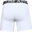 Boxeri pentru bărbați Under Armour  Charged Cotton 6in 3Pack White