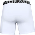 Boxeri pentru bărbați Under Armour  Charged Cotton 6in 3Pack White