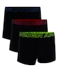 Boxeri pentru bărbați Under Armour Perf Cotton 3in 3Pack Black