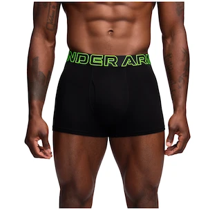 Boxeri pentru bărbați Under Armour Perf Cotton 3in 3Pack Black