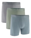 Boxeri pentru bărbați Under Armour Perf Cotton 6in 3Pack Blue