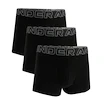 Boxeri pentru bărbați Under Armour Perf Cotton Solid 3in 3Pack Black