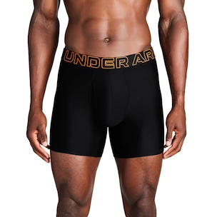 Boxeri pentru bărbați Under Armour Perf Tech 6in 3Pack Black  S