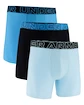 Boxeri pentru bărbați Under Armour Perf Tech 6in 3Pack Blue