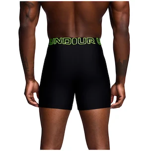 Boxeri pentru bărbați Under Armour Perf Tech Mesh 6in 3Pack Black  L
