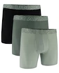 Boxeri pentru bărbați Under Armour Perf Tech Mesh 6in 3Pack Green