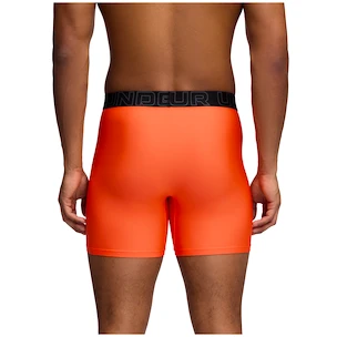 Boxeri pentru bărbați Under Armour Perf Tech Mesh 6in 3Pack Red