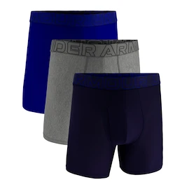Boxeri pentru bărbați Under Armour Perf Tech Mesh Solid 6in 3Pack Navy