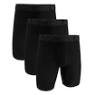 Boxeri pentru bărbați Under Armour Perf Tech Mesh Solid 9in 3Pack Black