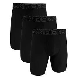 Boxeri pentru bărbați Under Armour Perf Tech Mesh Solid 9in 3Pack Black