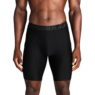 Boxeri pentru bărbați Under Armour Perf Tech Mesh Solid 9in 3Pack Black