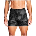 Boxeri pentru bărbați Under Armour Perf Tech Print 6in 3Pack Black