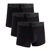 Boxeri pentru bărbați Under Armour Perf Tech Solid 3in 3Pack Black