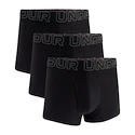 Boxeri pentru bărbați Under Armour Perf Tech Solid 3in 3Pack Black