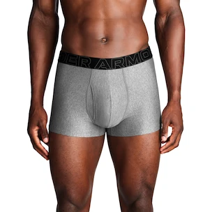 Boxeri pentru bărbați Under Armour Perf Tech Solid 3in 3Pack Steel Heather