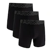 Boxeri pentru bărbați Under Armour Perf Tech Solid 6in 3Pack Black