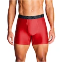 Boxeri pentru bărbați Under Armour Perf Tech Solid 6in 3Pack Red