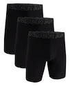 Boxeri pentru bărbați Under Armour Perf Tech Solid 9in 3Pack Black