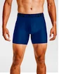 Boxeri pentru bărbați Under Armour  Tech 6in 2Pack Blue