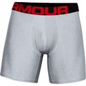 Boxeri pentru bărbați Under Armour  Tech 6in 2Pack Grey